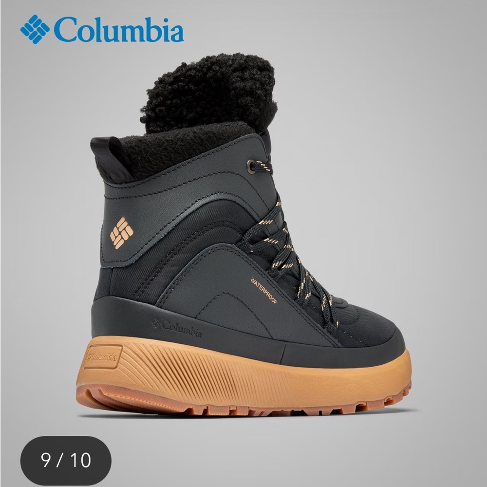 NEW 🖤 COLUMBIA Women's Red Hills Omni-Heat Winter Faux Fur Boot (Size 7) - Picture 9 of 17